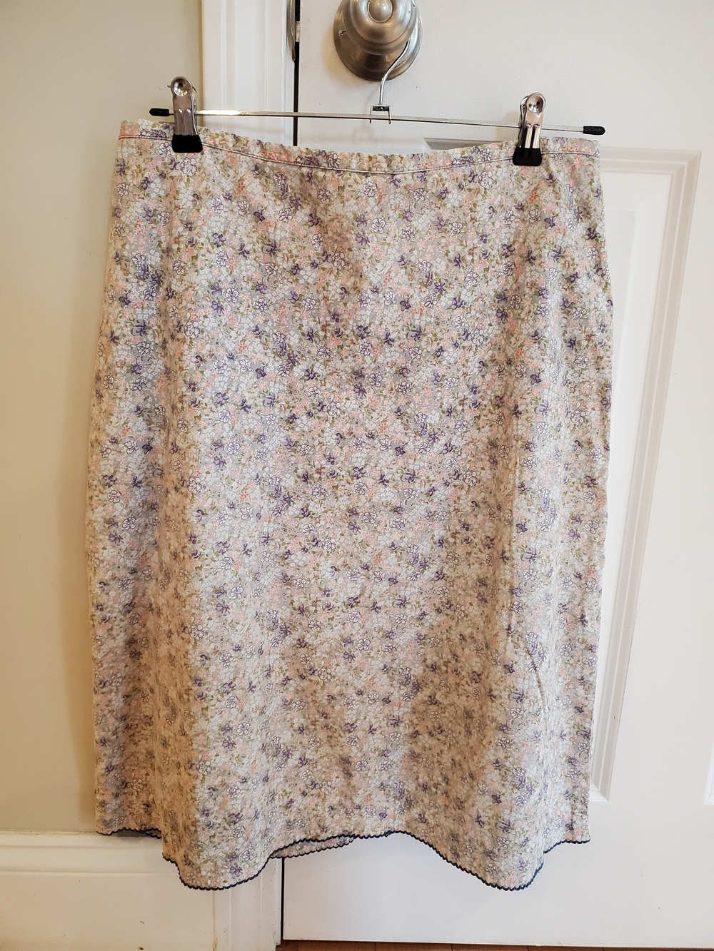 Floral A-Line Skirt